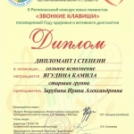 Участие в II Региональном конкурсе юных пианистов Звонкие клавиши (6)